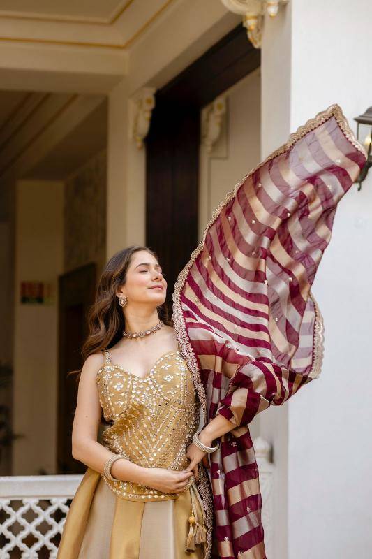 Pehnava RR 40 VISCOUS Traditional lehenga choli in Hyderabad